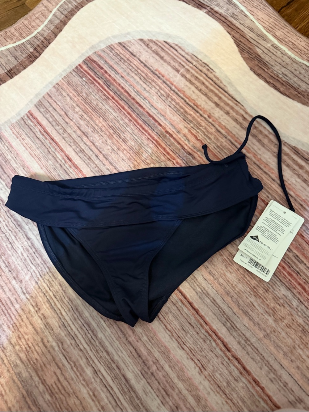 Athleta Navy Blue Bikini Bottom